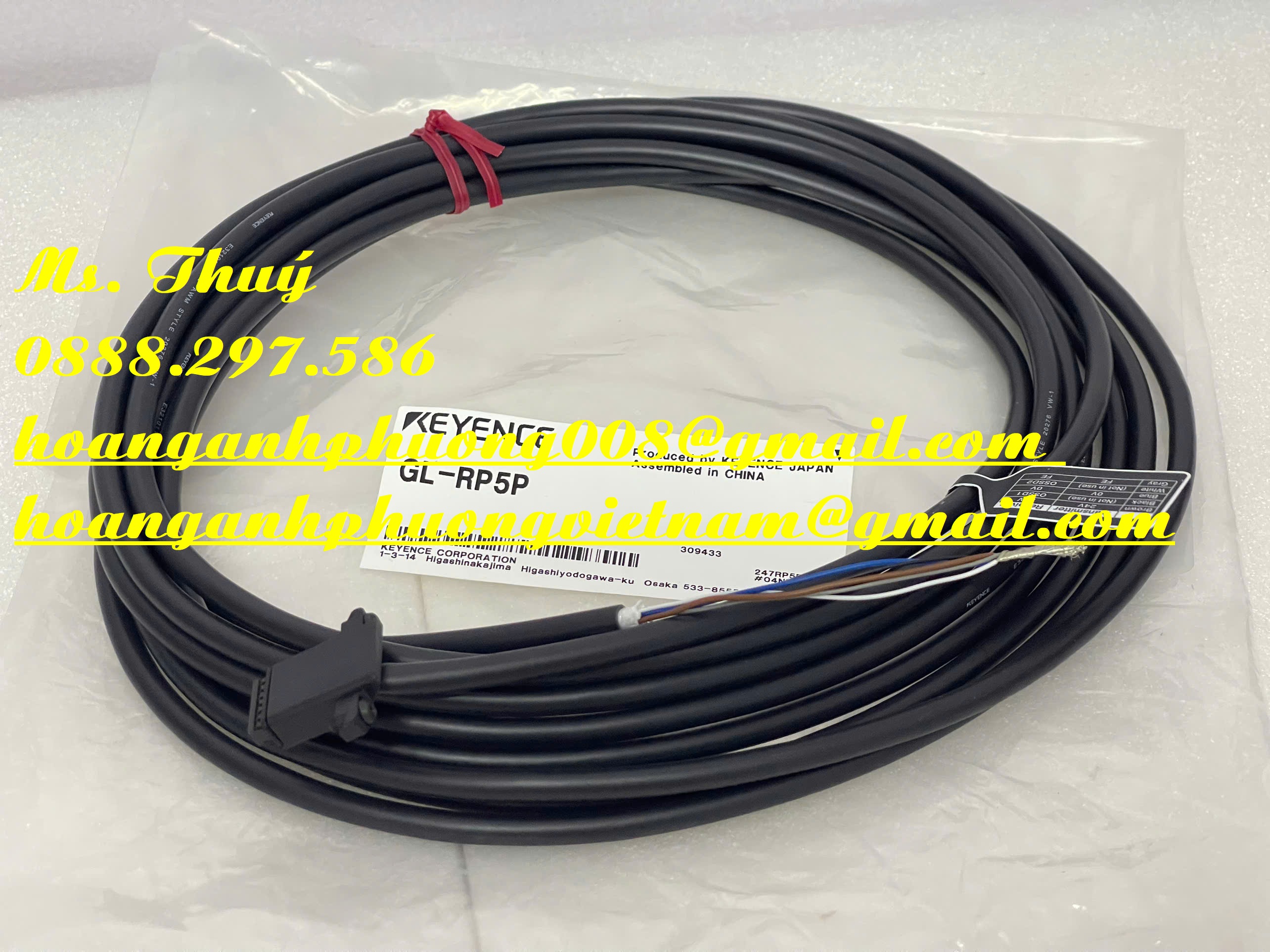 Cáp kết nối thiết bị Keyence GL-RP5P - Ưu đãi giá gốc